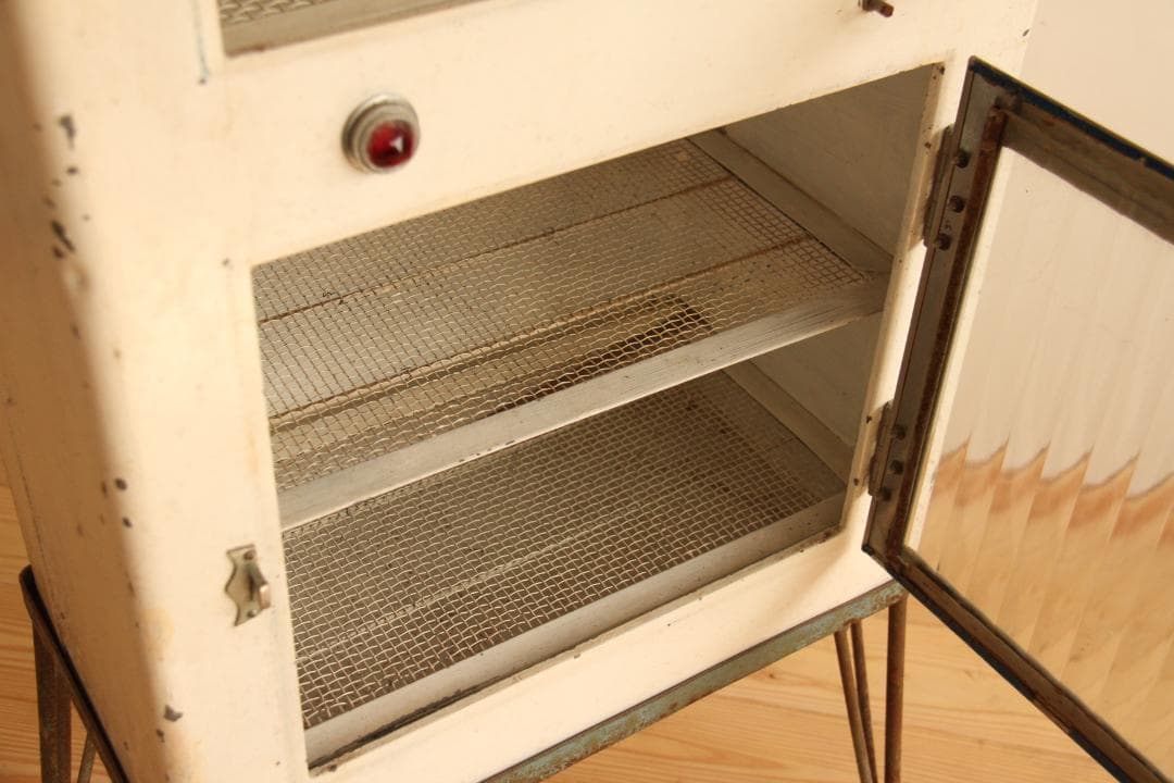 消毒ケース　病院　理容室　店舗什器　古家具　和家具　ビンテージ　アンティーク