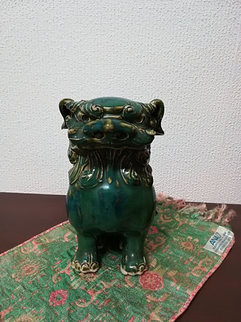 ⭐絶品 レア物 遺品少数 琉球陶芸の重鎮 小橋川永昌造 シーサー 置物 骨董品