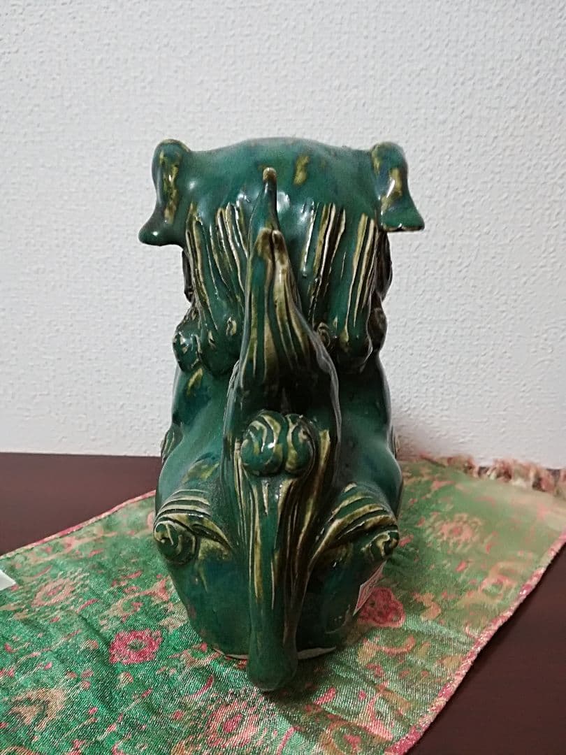 ⭐絶品 レア物 遺品少数 琉球陶芸の重鎮 小橋川永昌造 シーサー 置物 骨董品