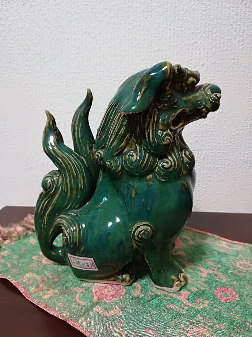 ⭐絶品 レア物 遺品少数 琉球陶芸の重鎮 小橋川永昌造 シーサー 置物 骨董品