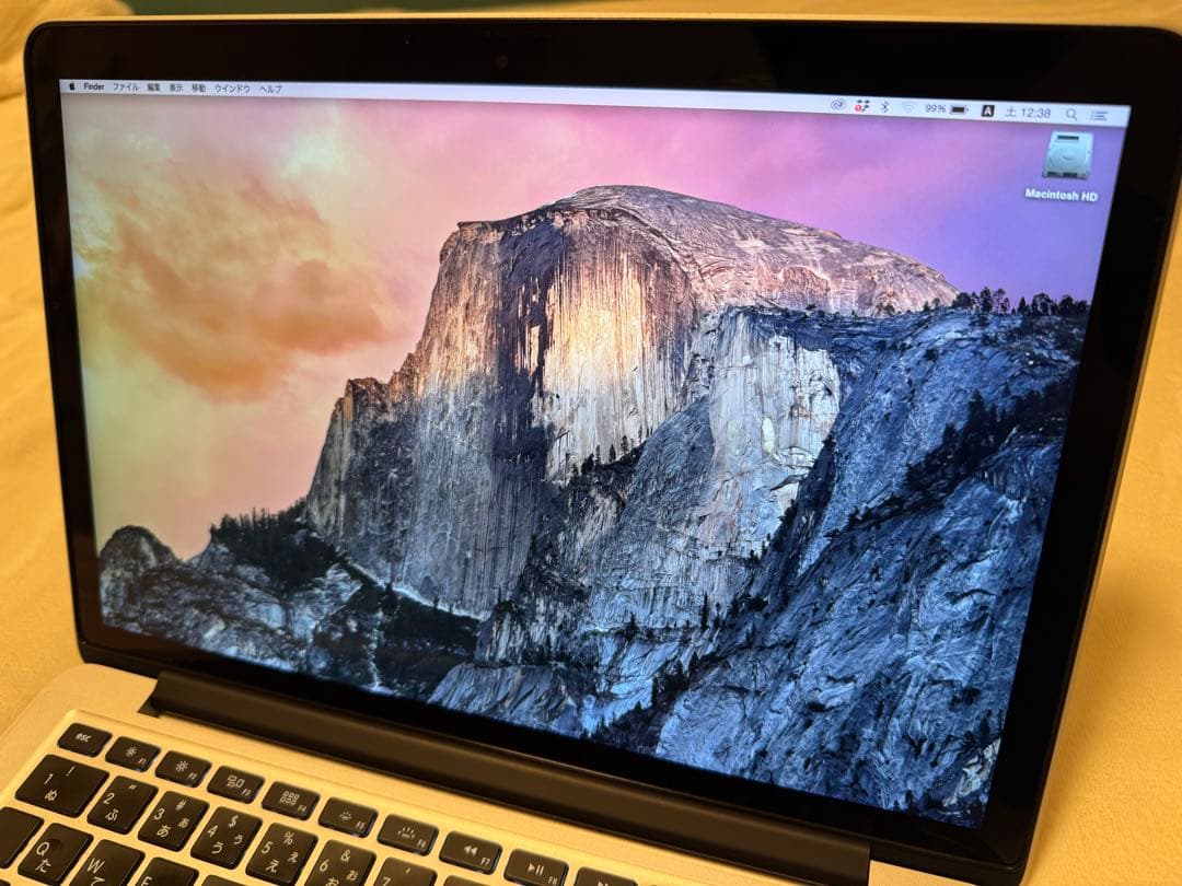 MacBook本体 MacBook Pro (Retina, 13-inch, Late 2012)
