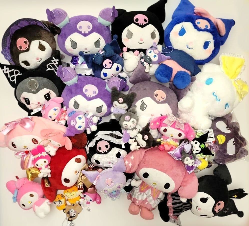 クロミ・マイメロ サンリオぬいぐるみ　まとめ売り　32点