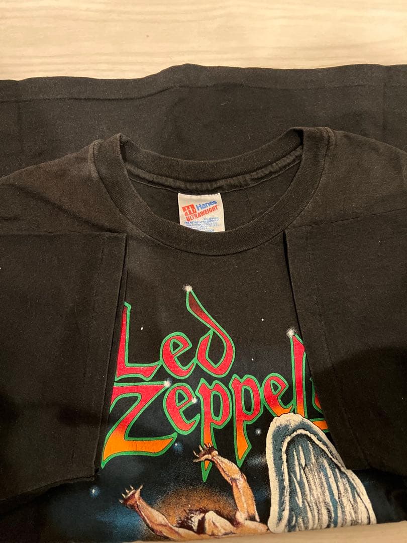 90s Led Zeppelin バンドT Hanes ULTRAWEIGHT
