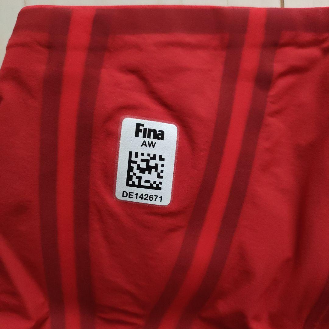 arena FINA AW 競泳水着 レッド