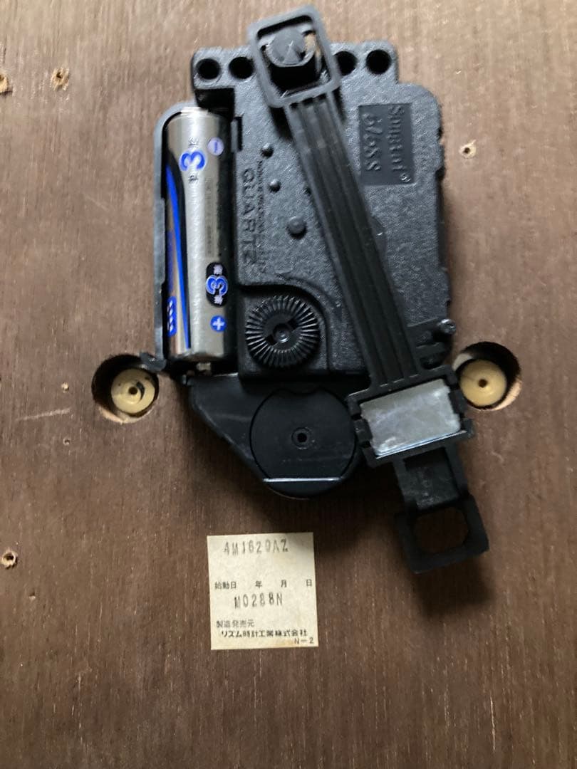 citizen昭和アンティーク柱時計 修復クォーツ新品使用 振り子作動 無音