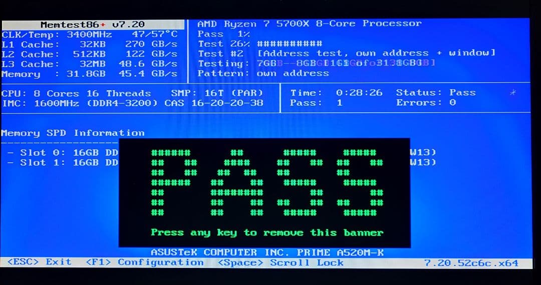 KLEVV BOLT X DDR4 16GB×2 32GB 3200 動作確認済