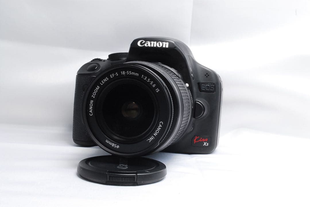 動作確認済み❤️Canonkiss X3 レンズセットEF-S 18-55mmIS