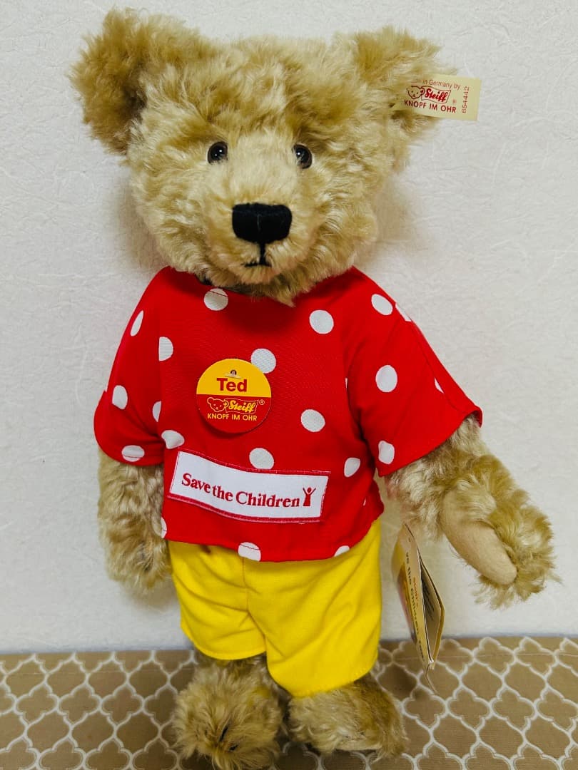 シュタイフ英国限定 Save the Children Ted テッド