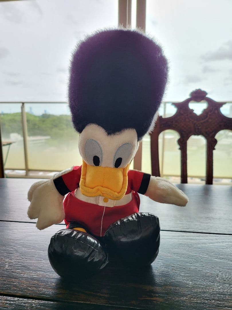 ロンドン限定 ドナルドダックぬいぐるみ ディズニー