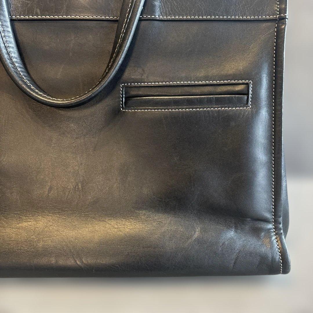 土屋鞄製造所　プロータ　ビジネスブリーフケース　防水レザー　美品