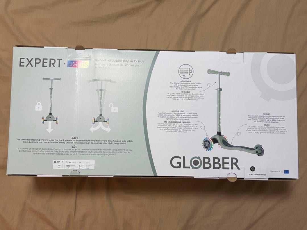 【新品】GLOBBER キックボード　エキスパートライトシリーズ