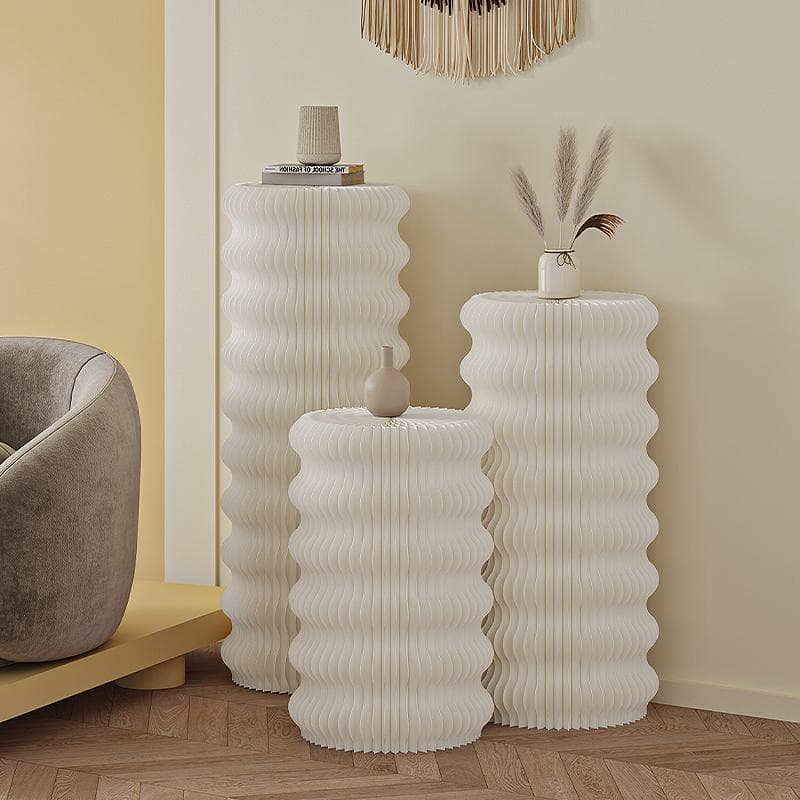 ディスプレイスタンド直径52cm高さ98㎝展示台 陳列台組立不要展示会イベント