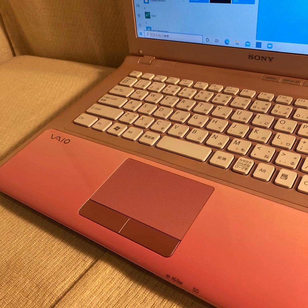 ピンクなバイオ　Win11 メモリ8GB 大容量HDD DVDドライブ