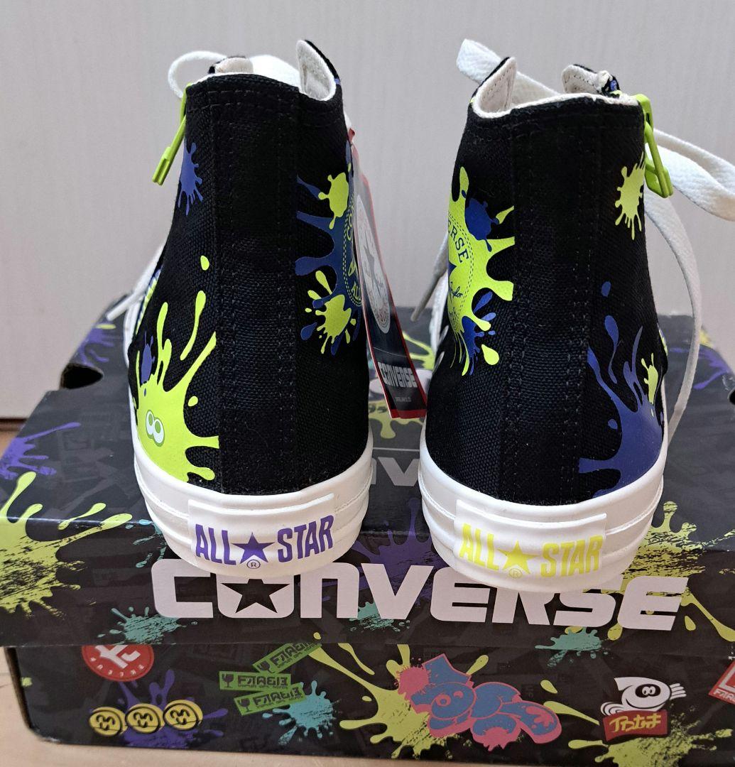 CONVERSE コンバース　スプラトゥーン3　コラボモデル ブラック23cm