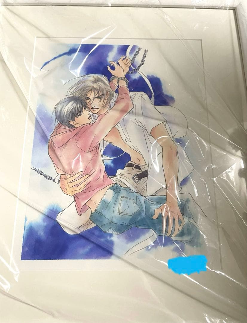 二重螺旋　円陣闇丸　直筆　サイン入り　複製原画