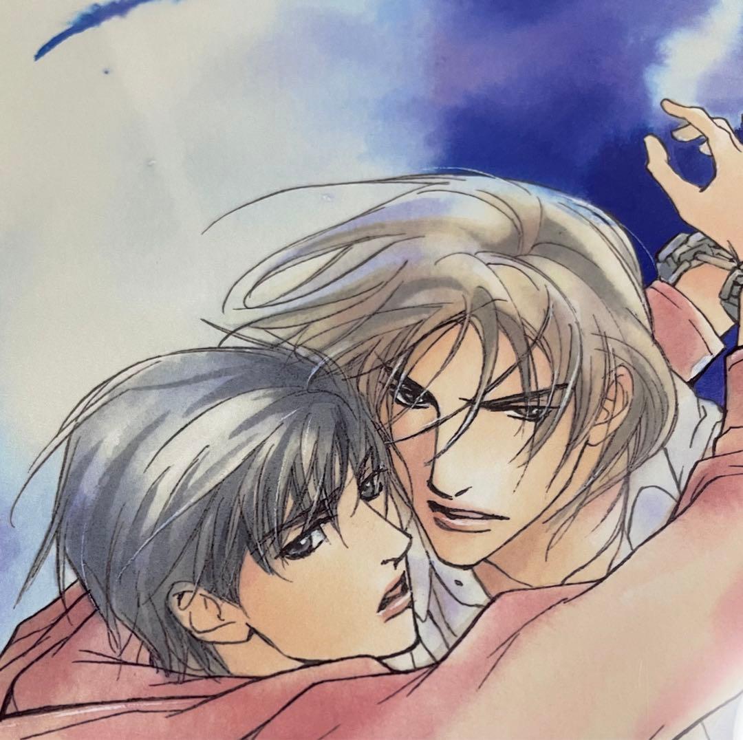 二重螺旋　円陣闇丸　直筆　サイン入り　複製原画