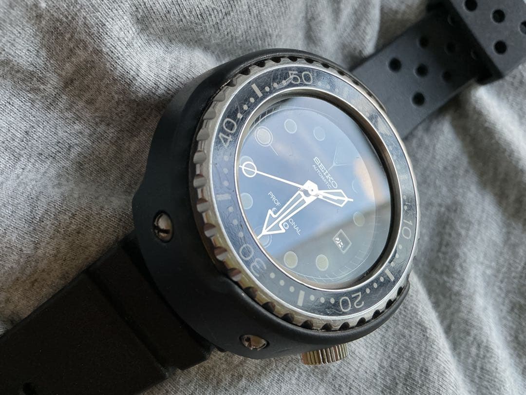 極上美品 セイコー ダイバー600m 6159-7010 日差＋2秒