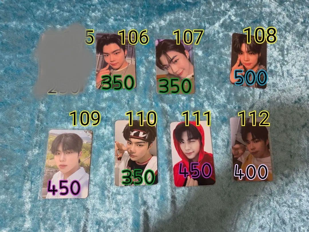 ZEROBASEONE ZB1 ゼベワン　トレカ　セット　まとめ売り　特典