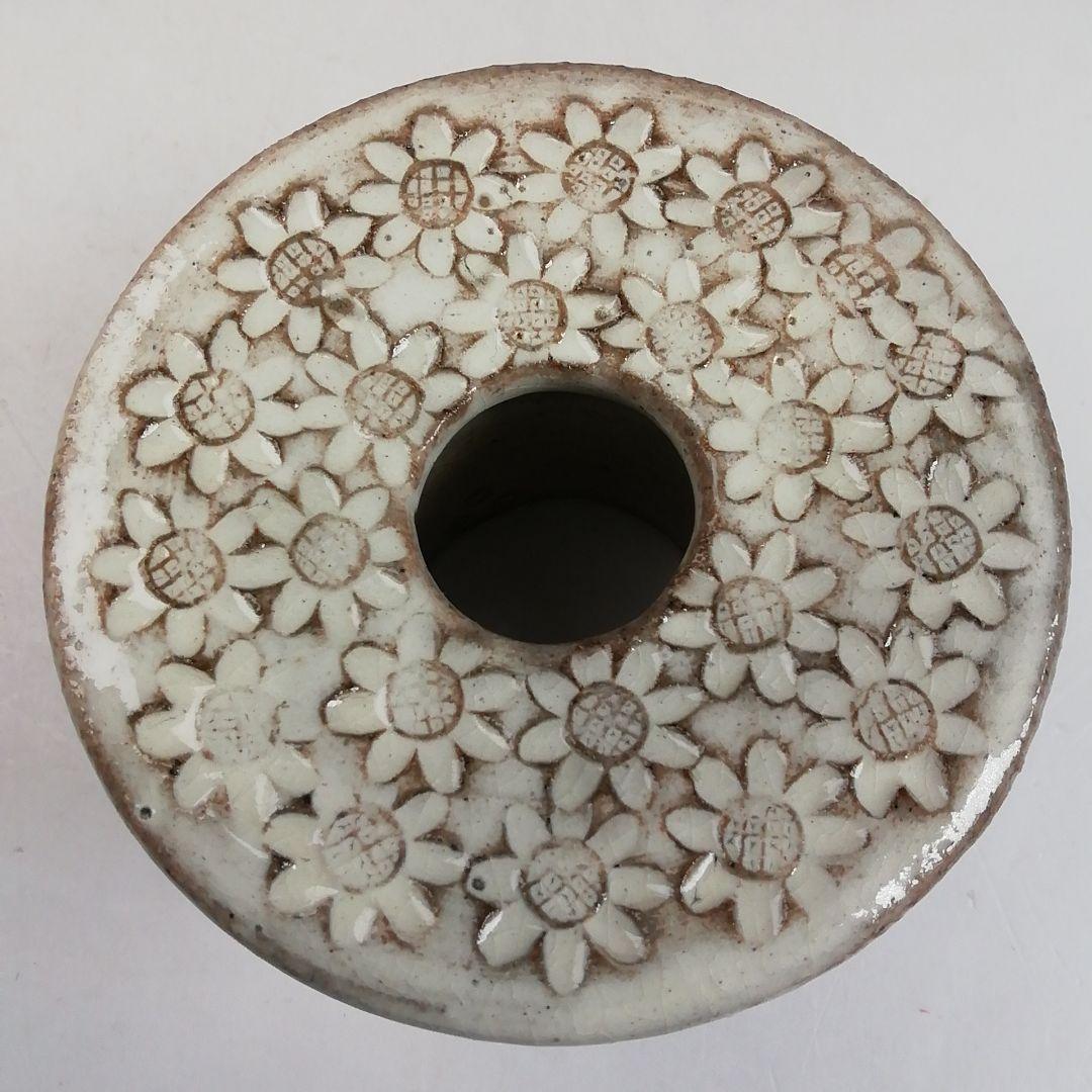 Ｔ８９８　蓋置　『唐津　三島蓋置』『十三代　中里太郎右衛門』　共箱　茶道具