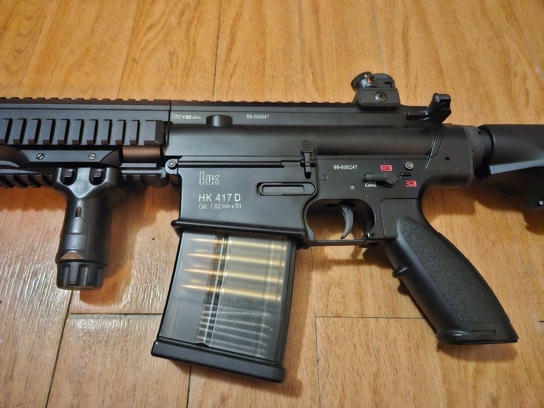 東京マルイ次世代電動ガン　HK417アーリーバリアント　中古　ジャンク
