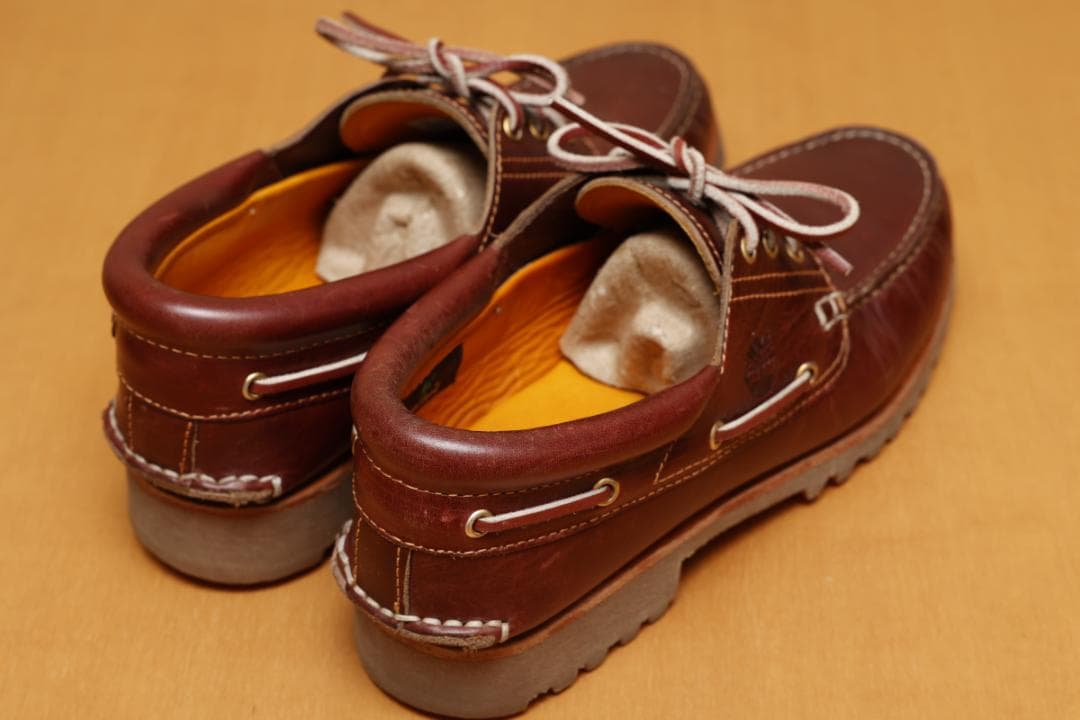 ティンバーランド　スリーアイ(3eye)　クラシックラグ　バーガンディ