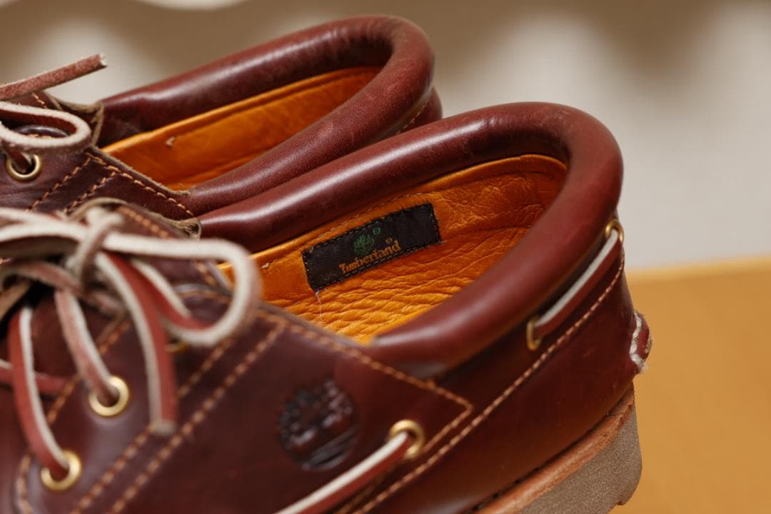 ティンバーランド　スリーアイ(3eye)　クラシックラグ　バーガンディ