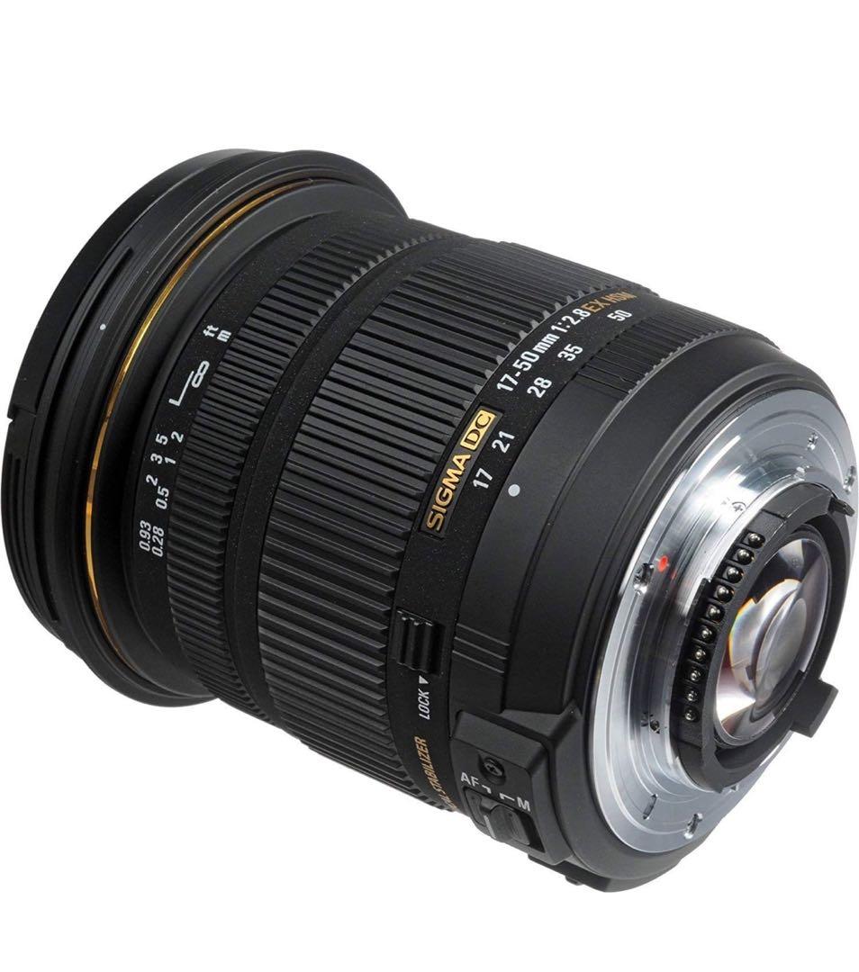 【美品】SIGMA 17-50mm F2.8 EX DC OS HSM （EF）