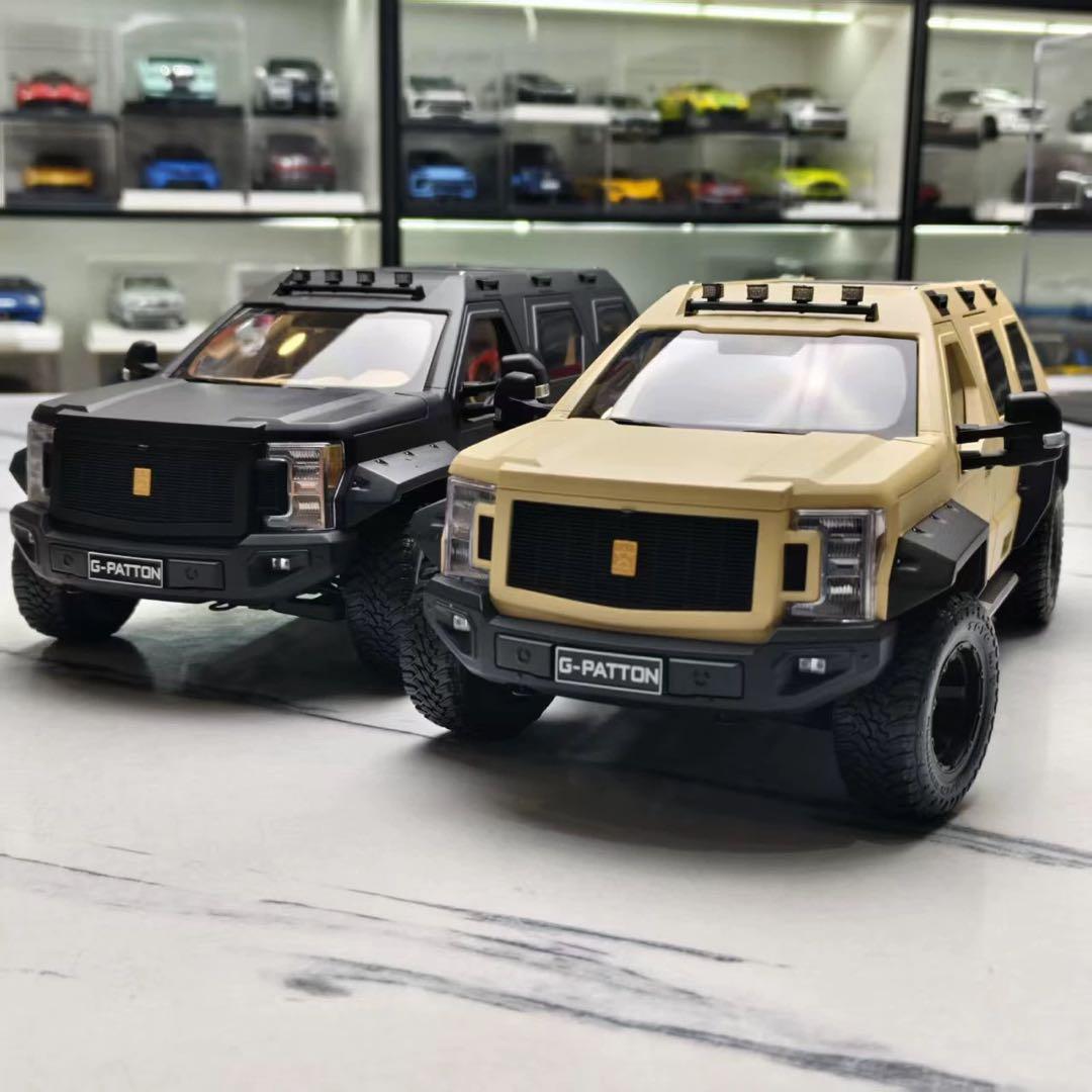 ジョージ・パットン G-PATTON ミニカー 1/18 ケンファイ