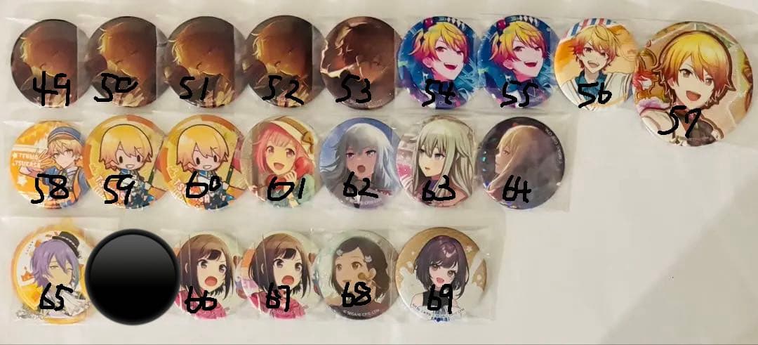 プロセカ 缶バッジ.色紙.アクスタ まとめ売り バラ売り⚪︎