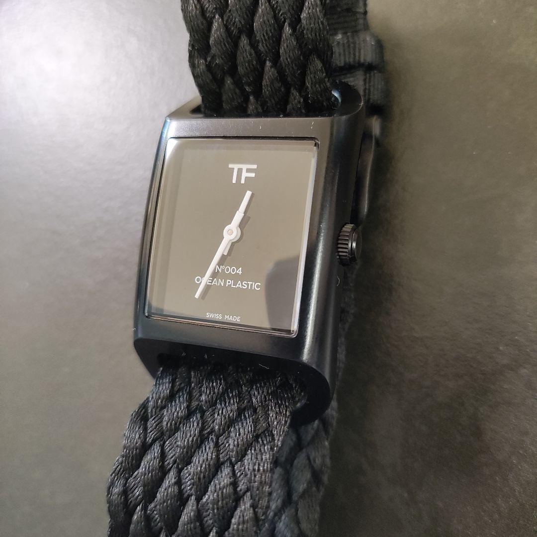 【超美品】トムフォード　ウォッチ　オーシャンプラスチック004