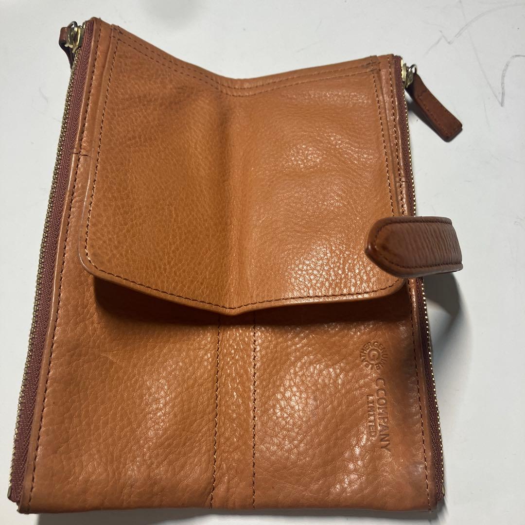 C COMPANY ルポプリモペンケース　ウィスキー