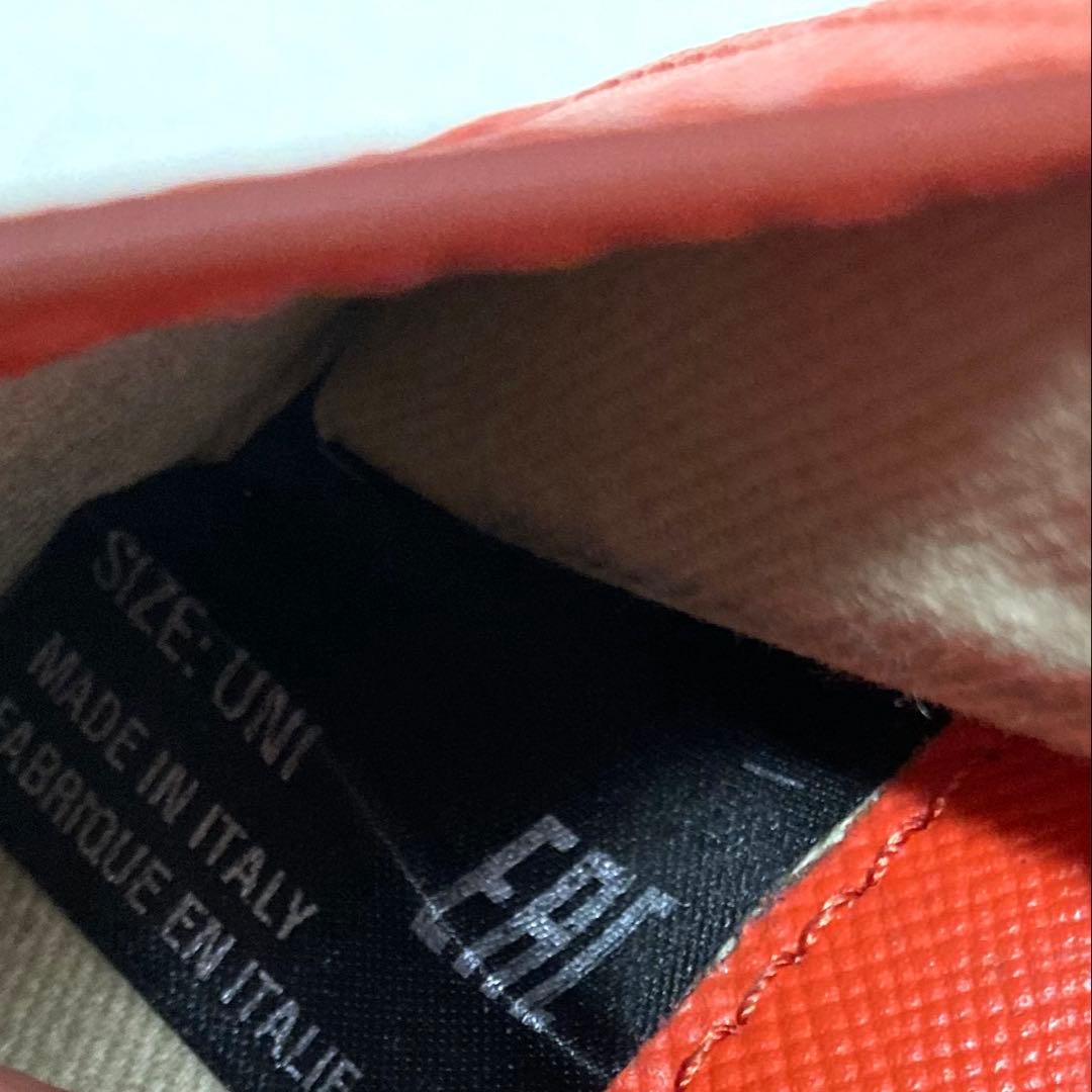 MARNIマルニ★三つ折りミニ財布トリフォールドウォレット★インディアンオレンジ