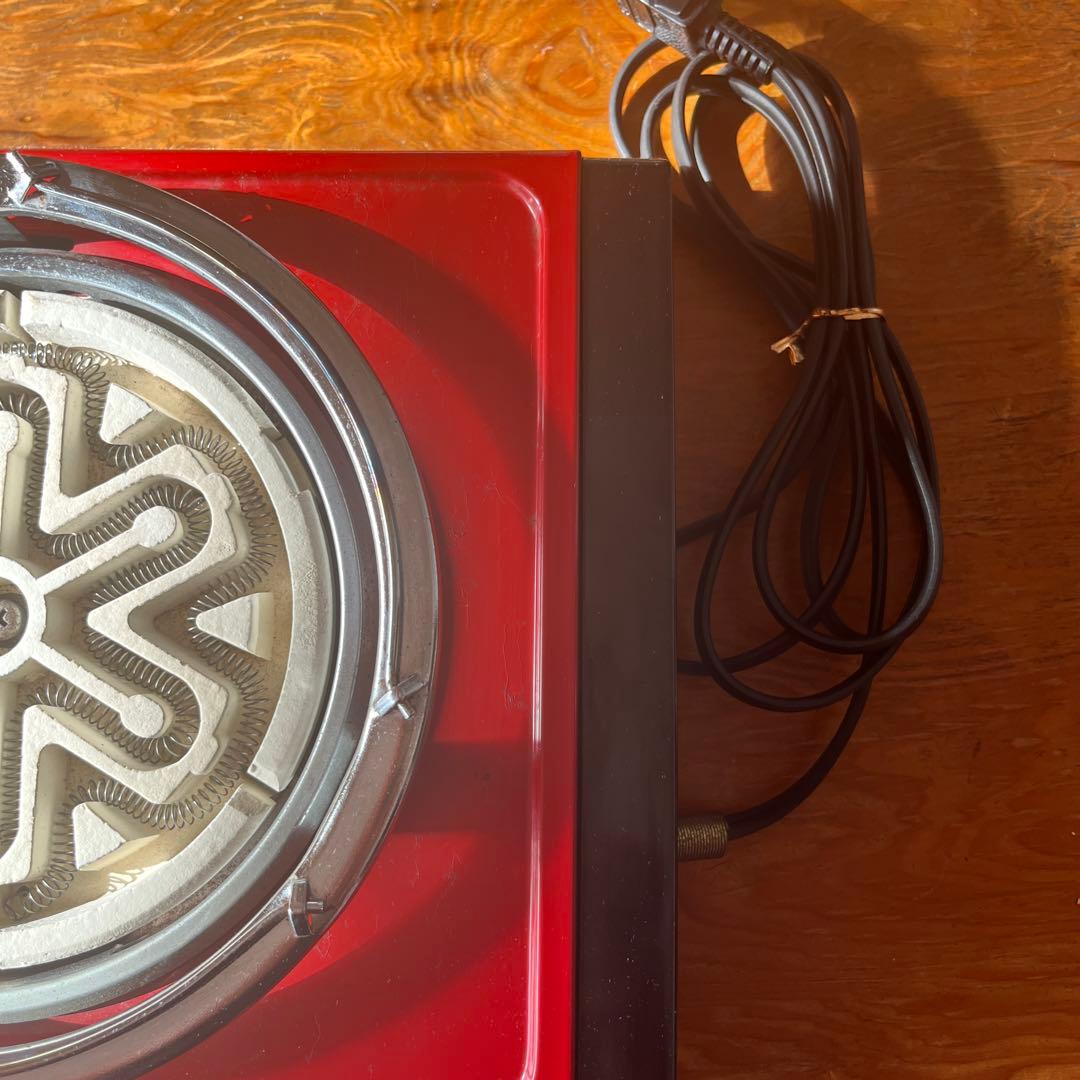 昭和レトロ電気コンロ　日立