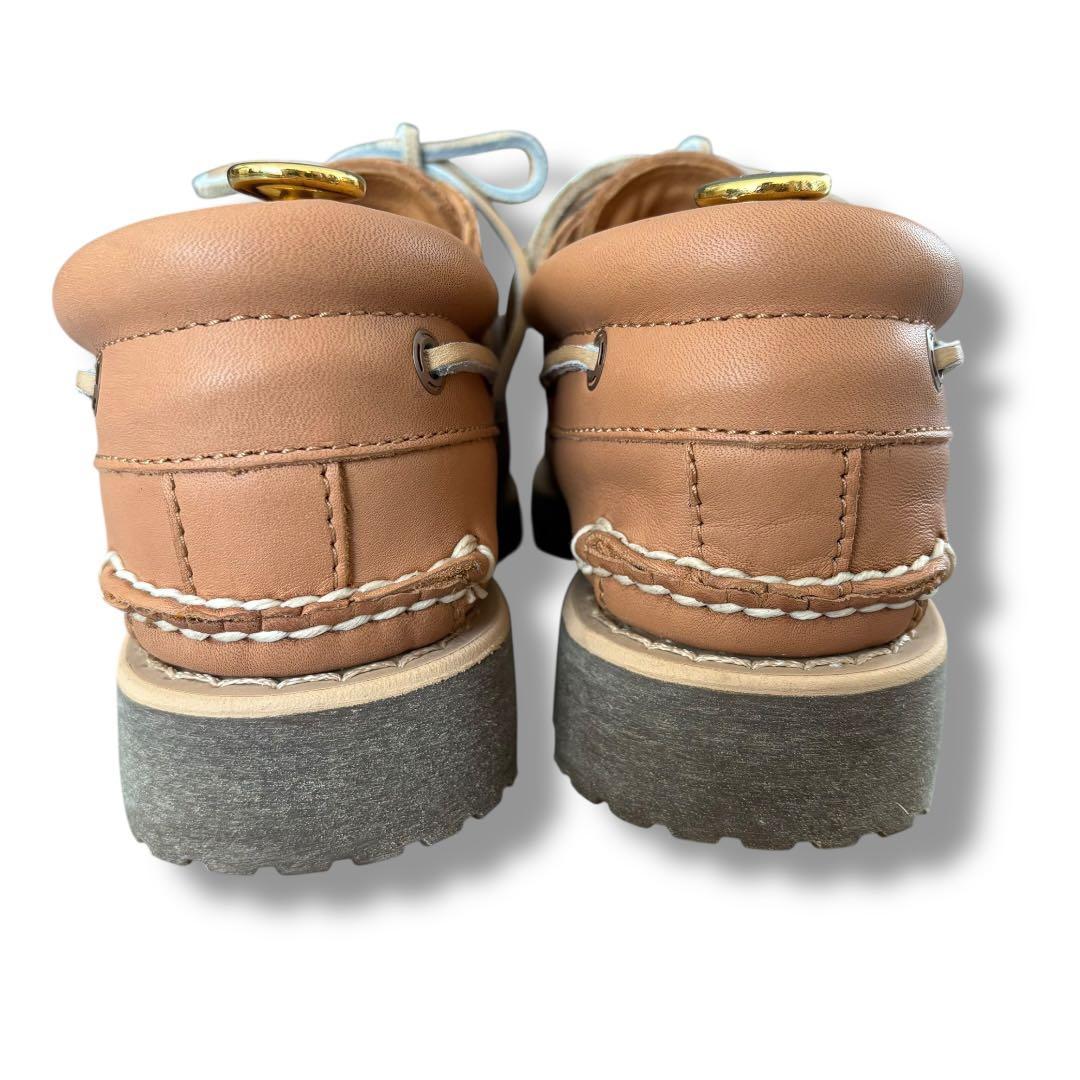 極美品 ティンバーランド ホーウィンレザー eye デッキシューズ【7.5W】