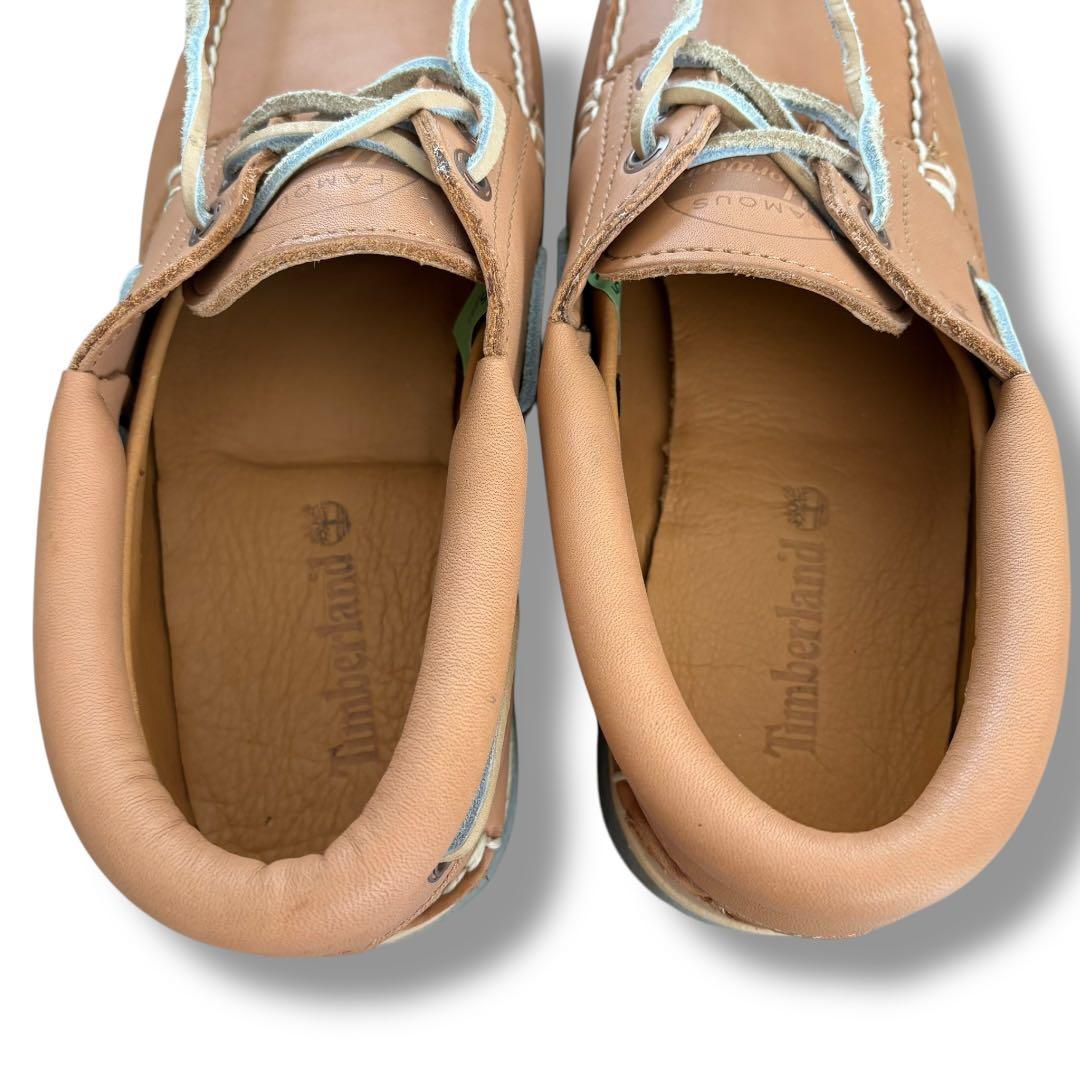 極美品 ティンバーランド ホーウィンレザー eye デッキシューズ【7.5W】