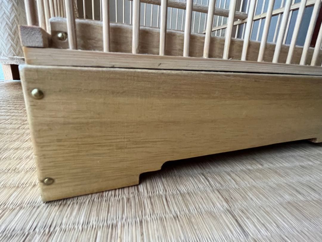 元建具屋職人おじいちゃんの手作り鳥かご