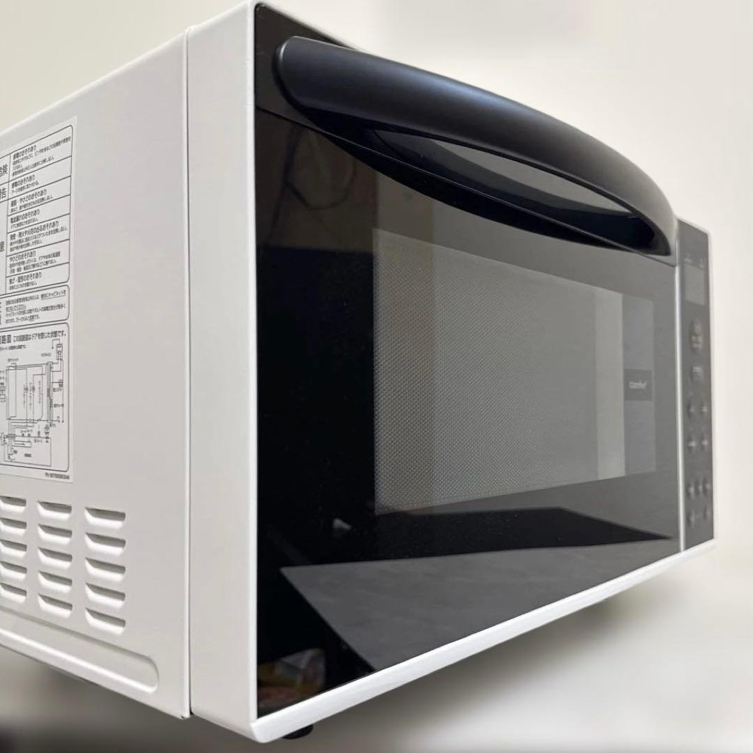 ほぼ未使用 コンフィー 2023年製 単機能電子レンジ 17L フラット