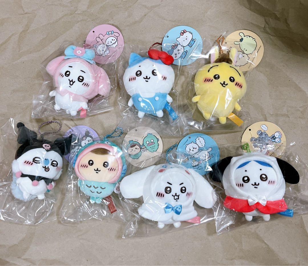 ちいかわ×サンリオキャラクターズ ぷちミニマスコットフードマスコット 7種セット