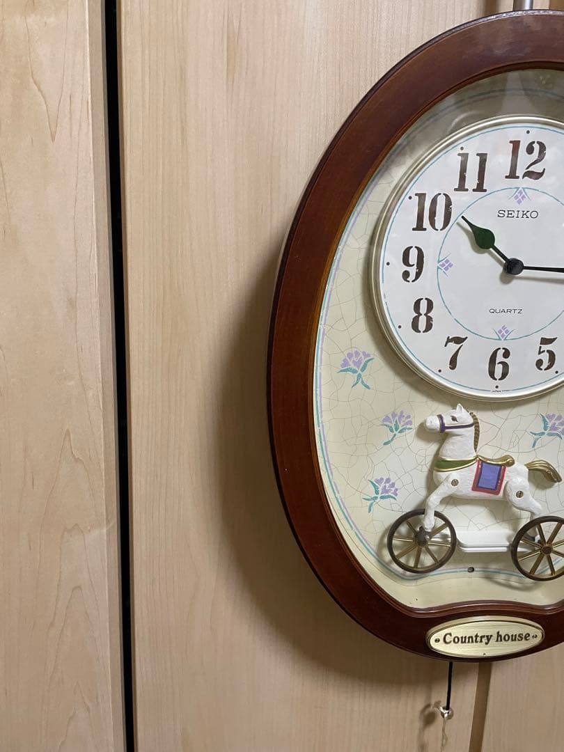 【最終値下げ⭐︎帯紐付き希少】SEIKOカントリーハウス　からくりRE510B