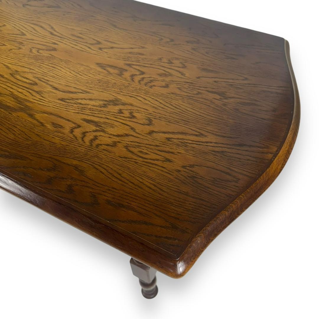 希少 ガラストップ付 ヴィンテージ 飛騨産業 ローテーブル 1200W