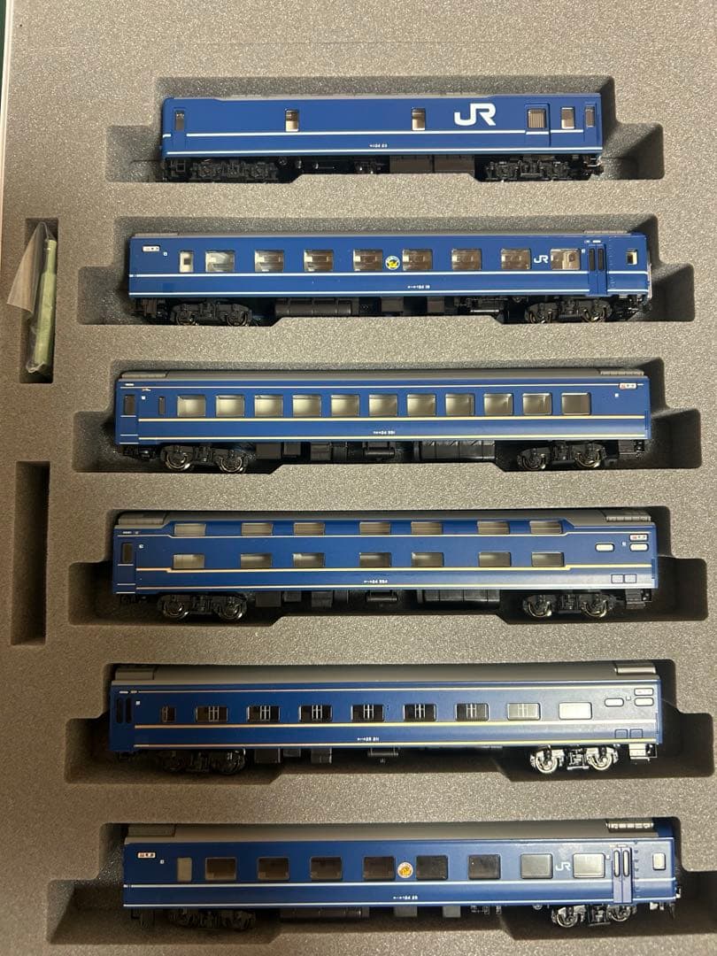 Nゲージ　KATO 10-822 823 24系　寝台特急　あけぼの　フル編成