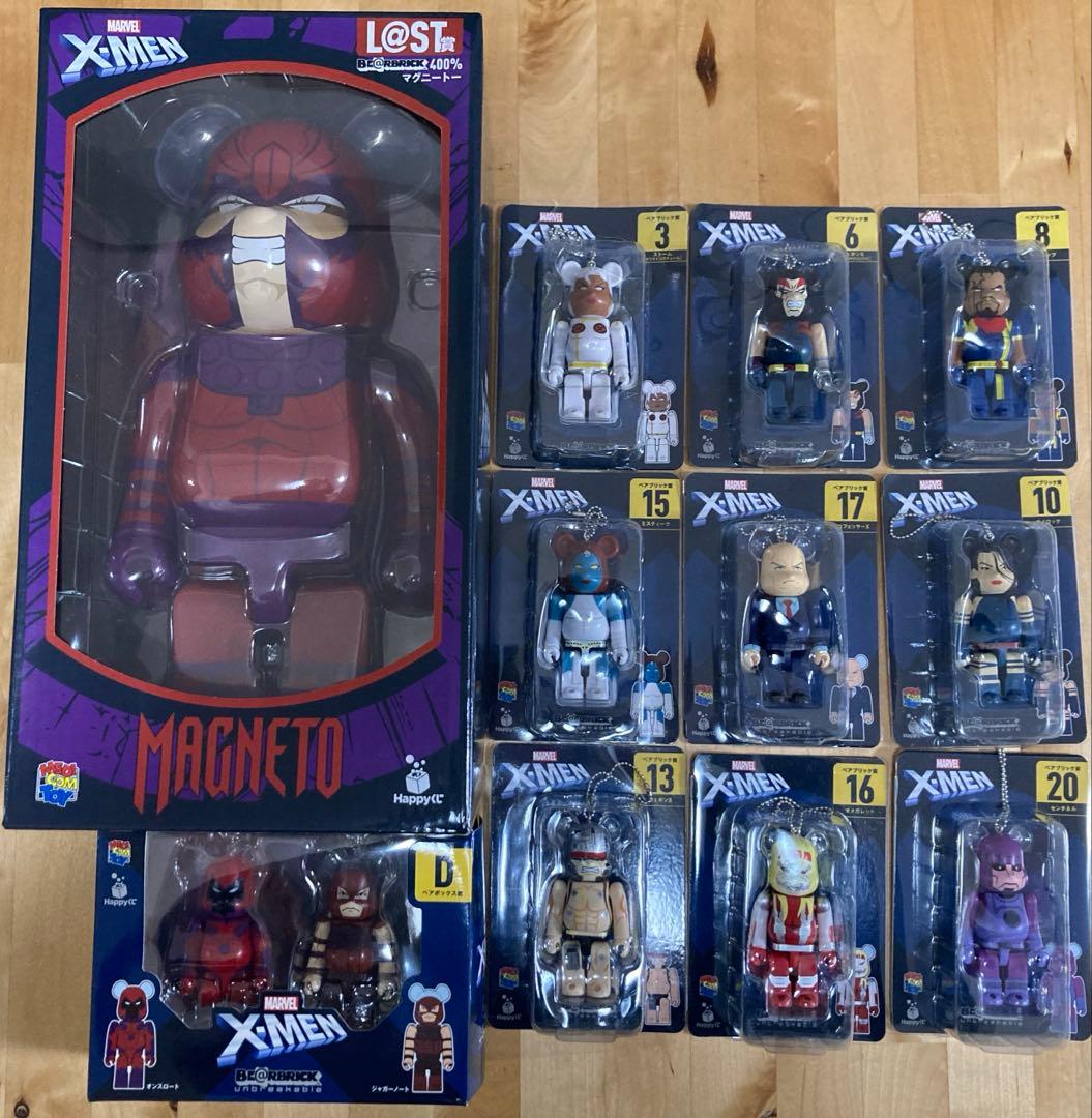 ハッピーくじベアブリック　ラスト賞、ペアボックスセット