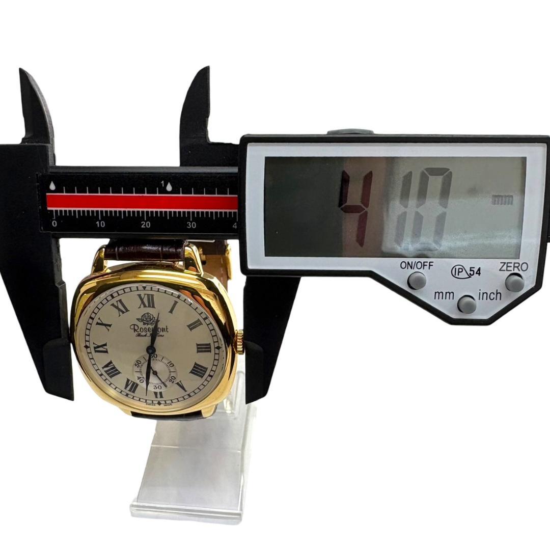 【極美品・電池交換済】ロゼモン ROSEMONT B-901　スイス製　腕時計