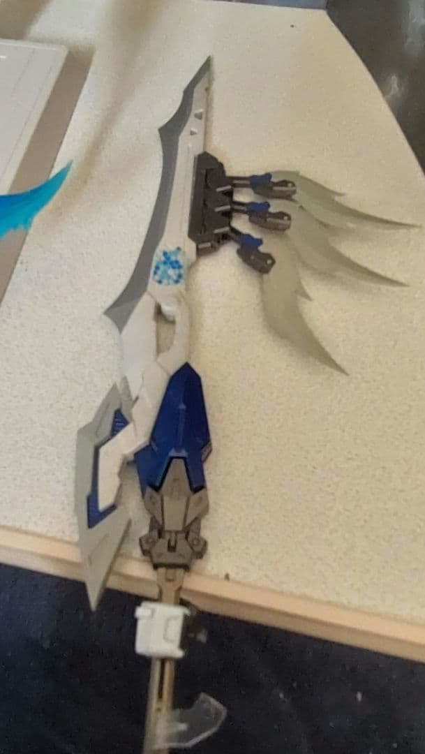 海外製プラモデル ZZA BLUE FLAME CH-01 完成品