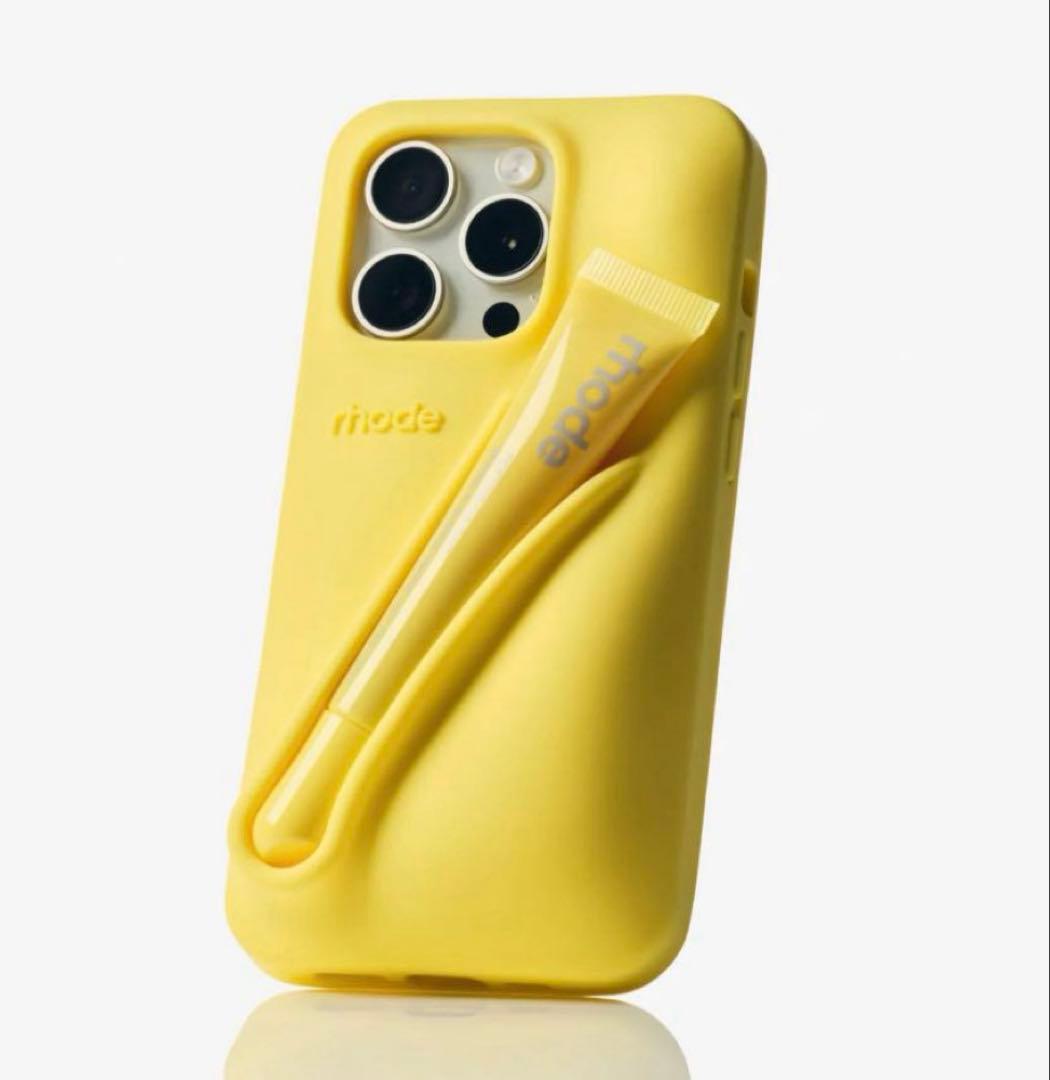 rhode 正規品限定リップケース レモンティーニ iPhone15Proセット