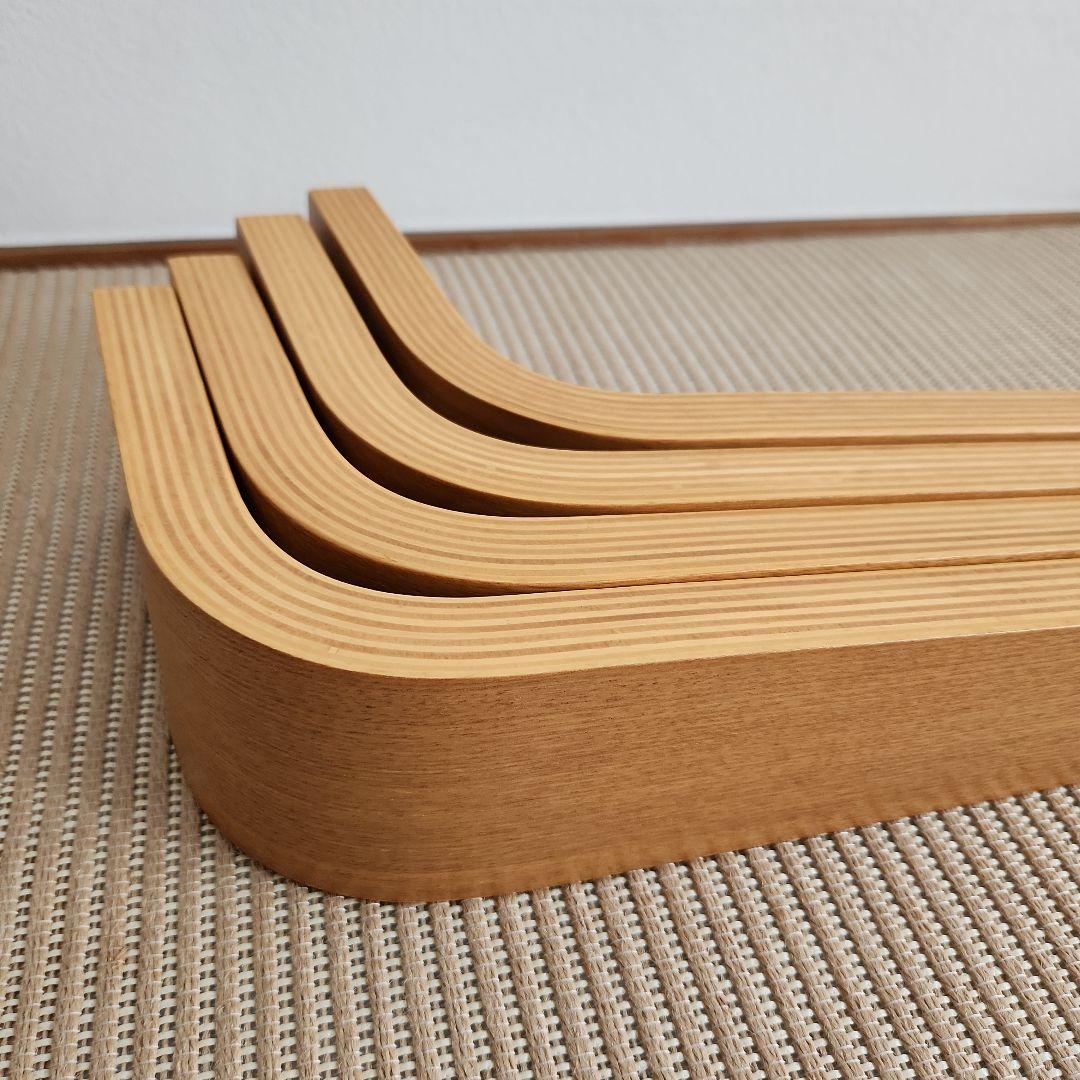 【無印良品】楕円こたつ・小・本体・タモ材曲木脚・石英管ヒーター／ナチュラル