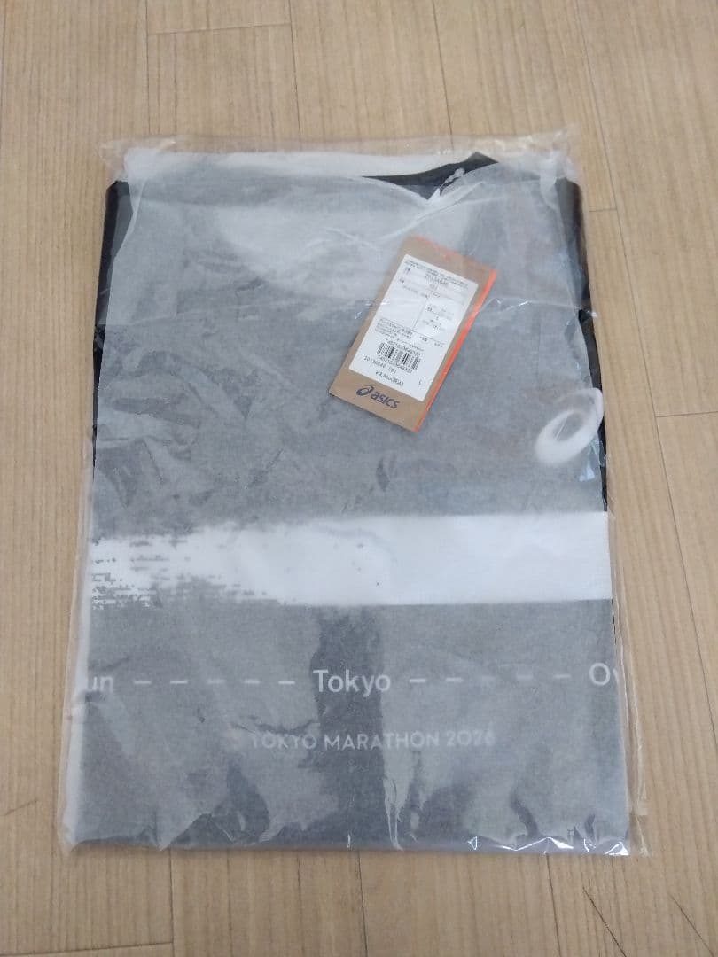 東京マラソン2026シグネチャーショートスリーブシャツ 　 L【会員限定販売品】