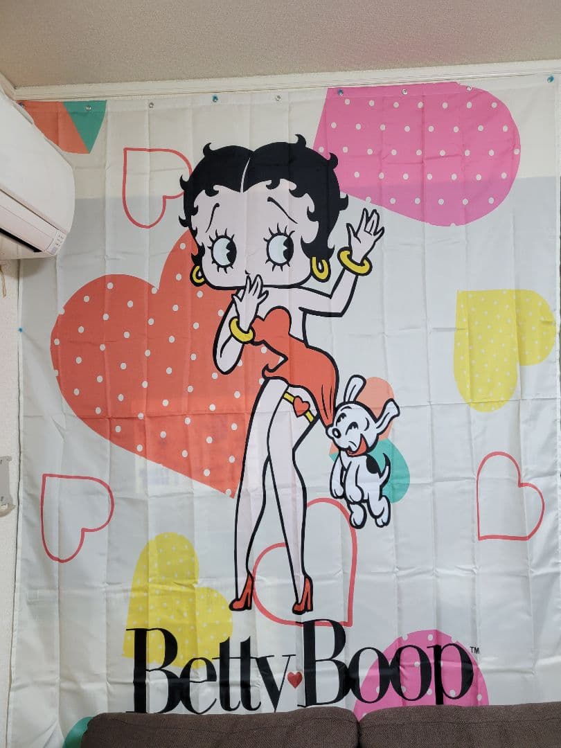 おまけ付き ベティーちゃん レア４点セット マット カーテンなど