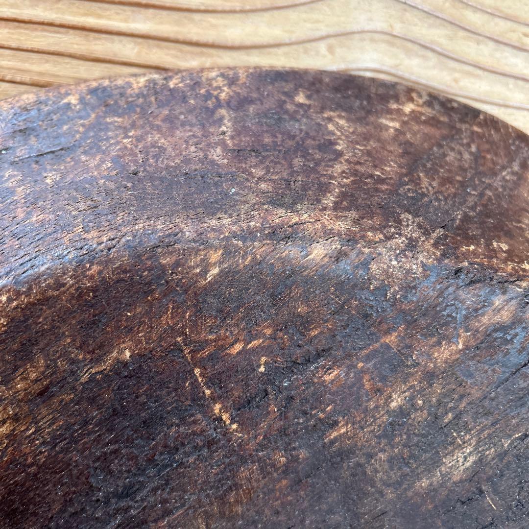 アンティークウッドボウル　アンティークこね鉢