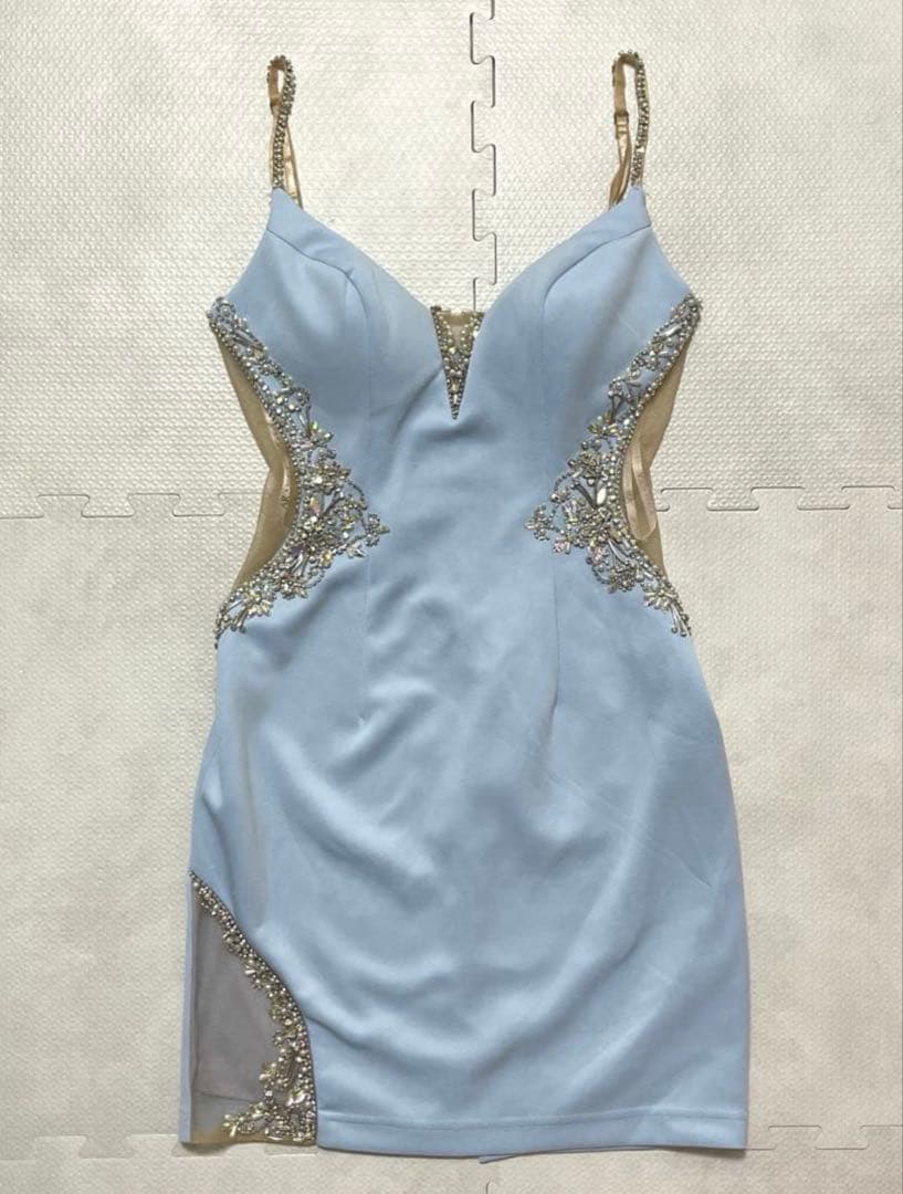 AngelR エンジェルアール キャバクラ ドレス ビジュー タイト ラメ